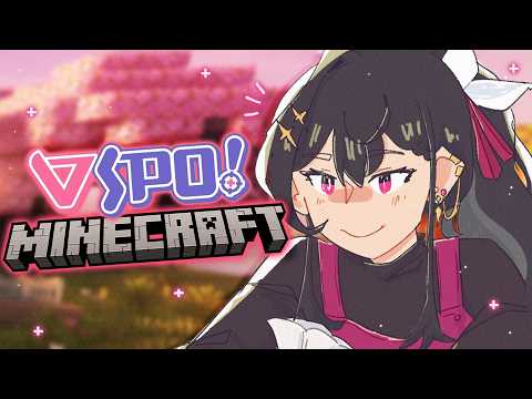 【MINECRAFT】生存動物園建築系列第3集！！【#VSPOEN #黒刃アリヤ】