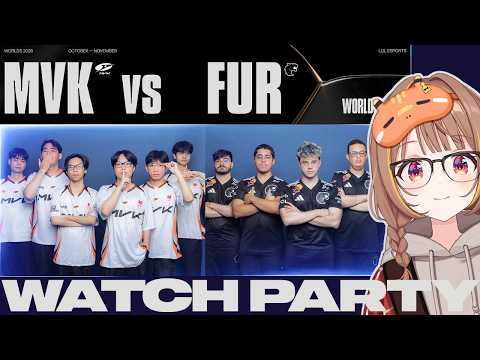 MVK vs FUR | World Championship 2026 Play-in Stage Day 3 公式ウォッチパーティー！【ぶいすぽっ！/千燈ゆうひ】