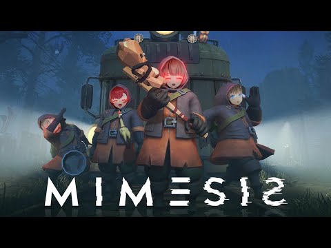 【MIMESIS】据说AI会欺骗你的恐怖游戏/兔咲ミミ、Met Komori、梦野あかり【ぶいすぽっ！/英リサ】