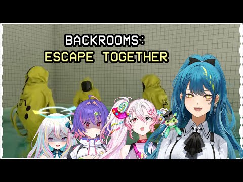 【BACKROOMS：一起逃脱 第二部分】 进入游泳池！【#VSPOEN #青月レミア】
