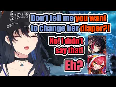 Changing Each Other's Diapers & Uruca Teasing【VSPO / Eng Sub】