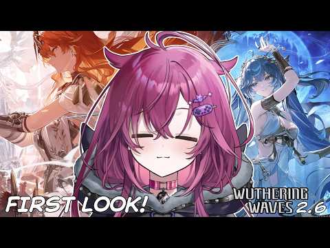 ◤Wuthering Waves 2.6◢ FIRST LOOK w/ EYETRACKER (NO LOOK @ IUNO FEET) | #JunoUmezono #VSPOEN