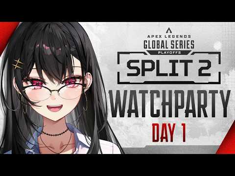 【APEX LEGENDS】ALGS SPLIT 2 PLAYOFFS 2026 / DAY 1 - WATCHPARTY !【#VSPOEN #AryaKuroha】