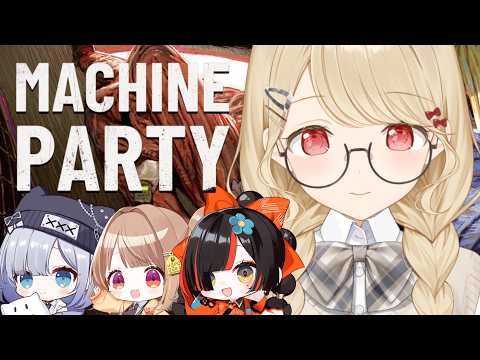 [Machine Party] Some kind of dangerous party game w/ Su-chan, Yuuhi-chan, Hanabi-chan [Vspo! / Toto Kogara]