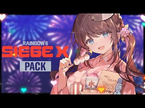 [R6s X] Full party Siege play, nyo~n. [Vspo!/Nazuna Kaga]