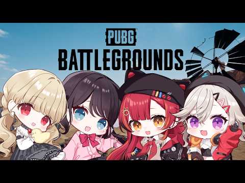 [PUBG] Following the big backs of the seniors [Vspo! / Tsuna Nekota]