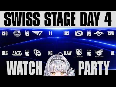 【WCS2026】Worlds 2026 Swiss Stage Day 4 - 公式ウォッチパーティー！【ぶいすぽっ！ #銀城サイネ 】