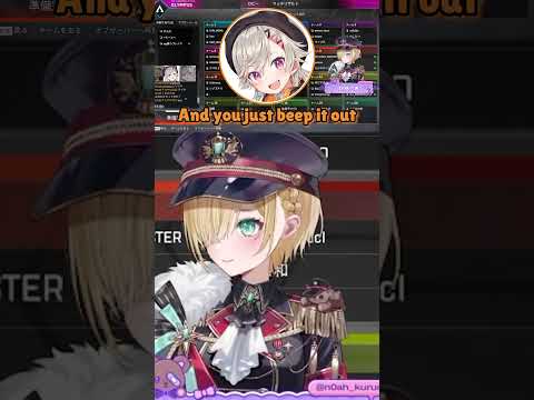 Met Falls for Saine's Fake Censor Beep ww  #vspoclip #vspo #ぶいすぽ切り抜き #vtuberclips #ぶいすぽっ