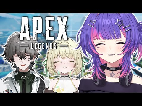【APEX LEGENDS】和Eni以及Leo一起玩！！！正在和エニちゃん（Eni）和レオくん（Leo）一起玩！！【#VSPOEN #RikoSolari】