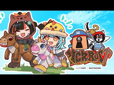 #13【 VCR RUST3 】 해적이 될 건가요?!!!???!!! 【 Vspo! Official / Choya Hanabi 】