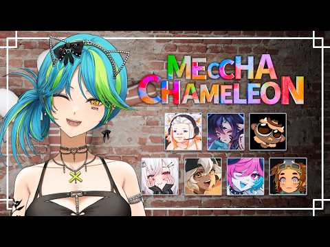 【MECCHA CHAMELEON】 Channeling my inner Picasso 【#VSPOEN #RemiaAotsuki】