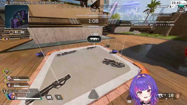 mutted stream, just grinding 👍